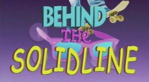 Behind the solidline